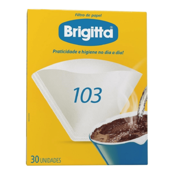 Filtro de Papel 103 Brigitta - Caixa com 30 Unidades | Limpezap