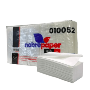 Papel Toalha 100% Folha Dupla 23x21 Style C/1000 - Nobre Paper