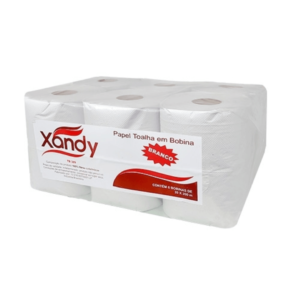 Toalha de Papel em Bobina Xandy Branco