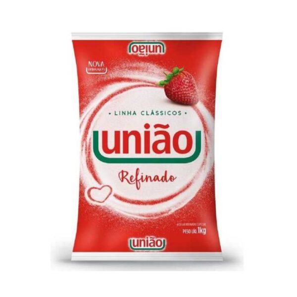 Açúcar Refinado 1kg 1 UN União