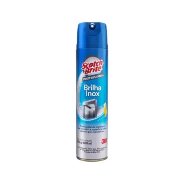 Brilha Inox Scotch-Brite 400ml - 3M