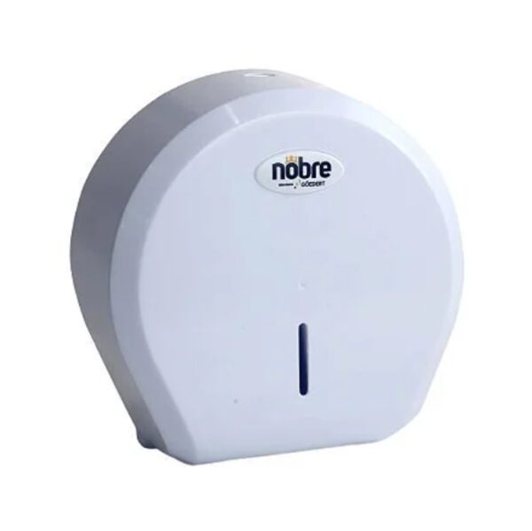 Dispenser Papel Higiênico Rolão 300/500m (Cinza/Branco) NOBRE New Classic
