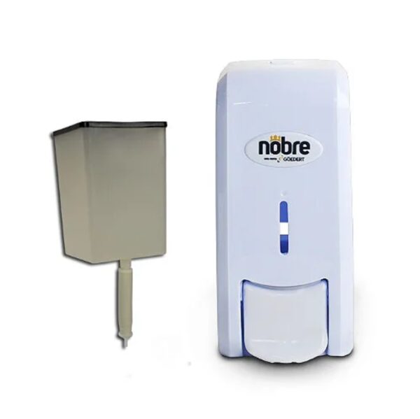 Dispenser para Sabonete Líquido e Álcool Nobre New Classic com Reservatório