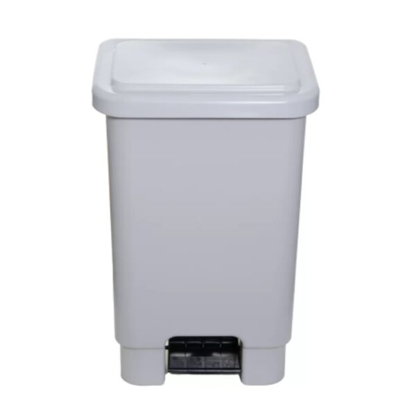 Lixeira Plástica com Pedal Branca 100 Litros
