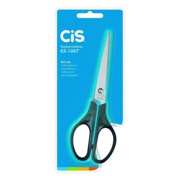 Tesoura Multiuso 16,5cm KS-106T - CIS