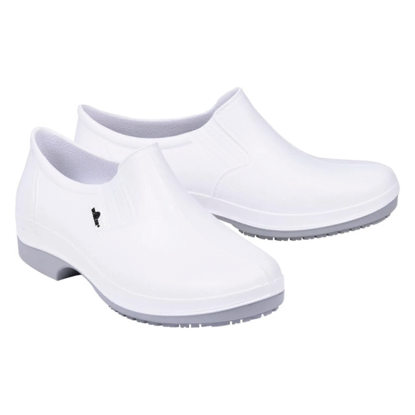Sapato de Segurança Antiderrapante Branco Worker PU Bidensidade (CA 42034) 1