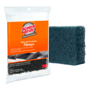 Fibraço 3M Scotch-Brite para Limpeza Ultra Pesada – Certificado HACCP (5un) 1