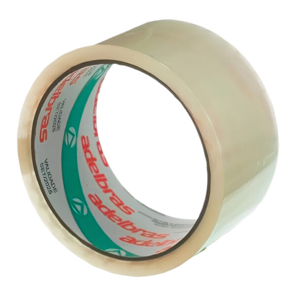 Fita Adesiva Transparente 48mmx45m Adelbras Qualitape (1 Rolo) A