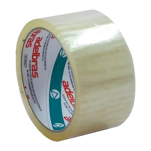 Fita Adesiva Transparente 48mmx45m Adelbras Qualitape (1 Rolo) B
