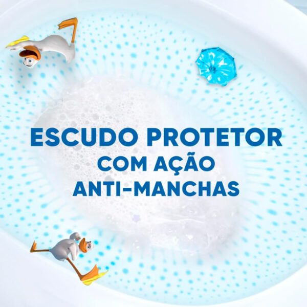 Pato Gel Adesivo Sanitário Marine – Limpeza Contínua (Aplicador + 6 Discos) C
