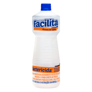 Álcool Hospitalar 70º INPM Audax Facilita 1 Litro – Desinfecção de Superfícies