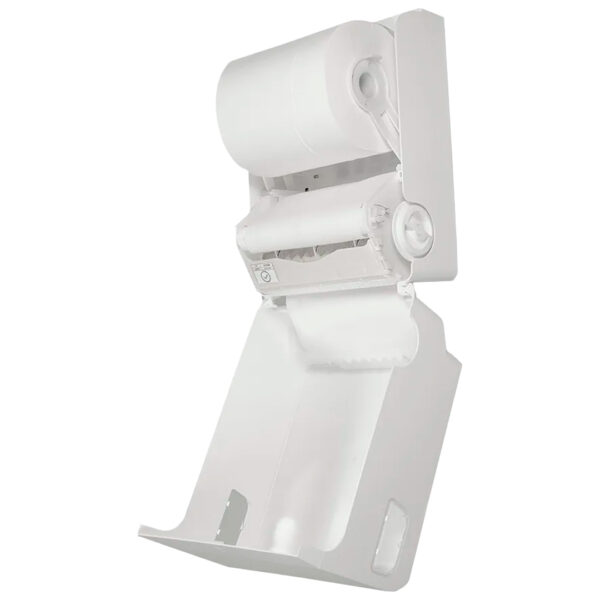 Dispenser de Papel Toalha Autocorte para Bobina Nobre Brave (Branco) B