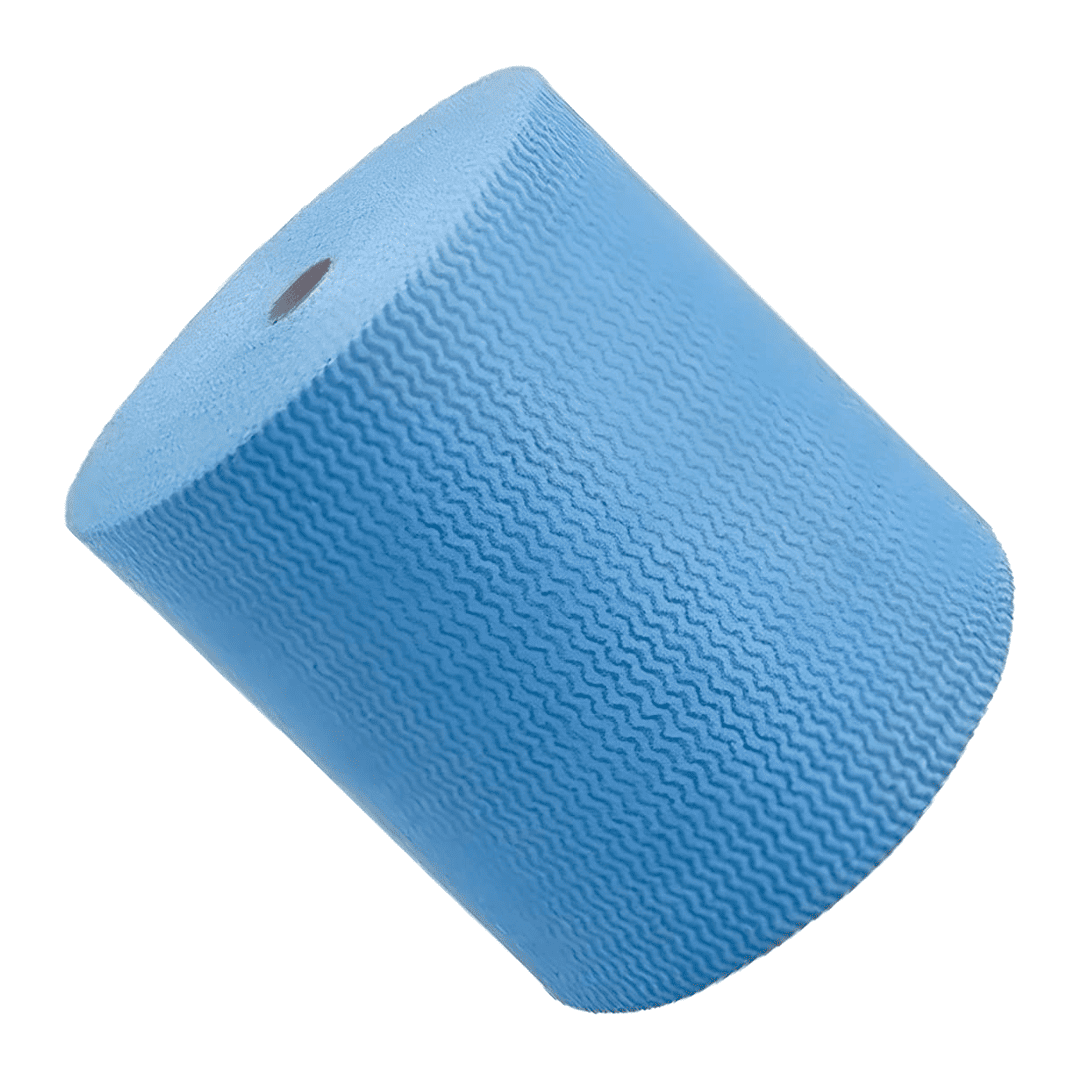 Pano Multiuso Picotado (Perfex Rolão) 28cm x 240m Azul Inoven 2