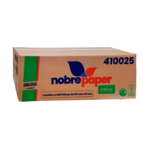 Papel Toalha Interfolha Nobre Easy (Folha Simples) 20x21cm _ Caixa c_ 4800 Fls 1
